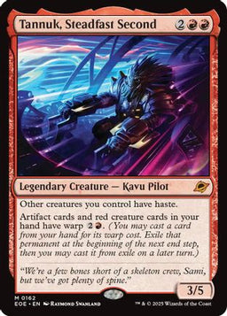 Tannuk, Steadfast Second (EOE-162) - Edge of Eternities