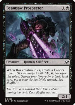 Beamsaw Prospector (EOE-089) - Edge of Eternities Foil