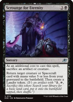 Scrounge for Eternity (EOE-114) - Edge of Eternities