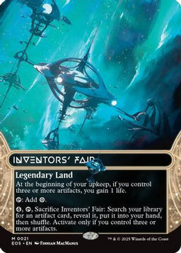 Inventors' Fair (0021) (Borderless) (EOS-021) - Edge of Eternities: Stellar Sights