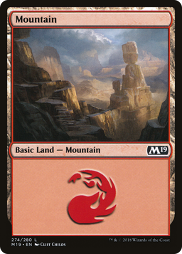 Mountain (274) (M19-274) - Core Set 2019