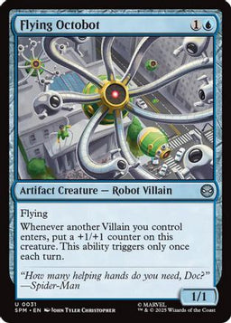 Flying Octobot (SPM-031) - Marvel's Spider-Man Foil