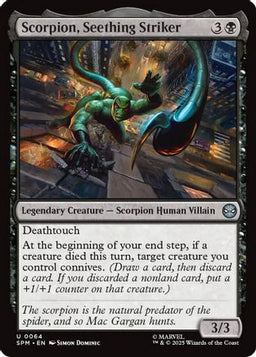 Scorpion, Seething Striker (SPM-064) - Marvel's Spider-Man Foil
