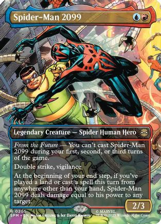 Spider-Man 2099 (0205) (Borderless) (SPM-205) - Marvel's Spider-Man