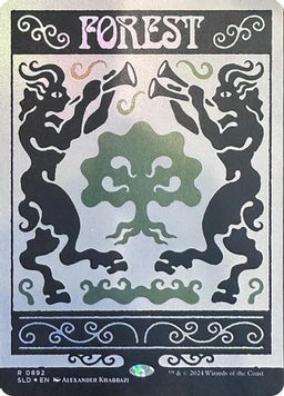 Forest (0892) (Rainbow Foil) (SLD-892) - Secret Lair Drop Series Foil