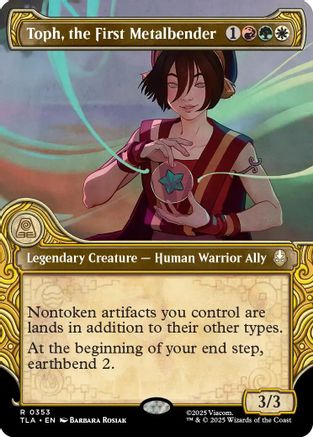 Toph, the First Metalbender (Showcase) (TLA-353) - Avatar: The Last Airbender