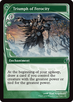 Triumph of Ferocity (Future Sight) (MB2-135) - Mystery Booster 2