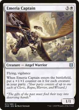 Emeria Captain (ZNR-011) - Zendikar Rising Foil