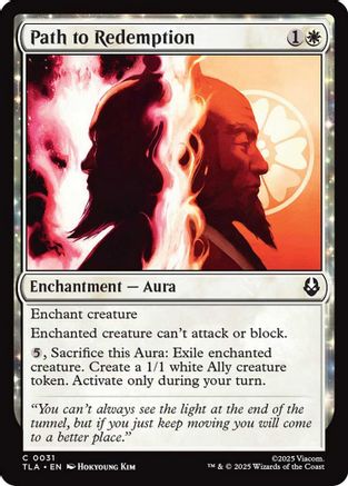 Path to Redemption (TLA-031) - Avatar: The Last Airbender