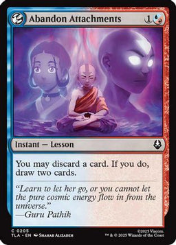 Abandon Attachments (TLA-205) - Avatar: The Last Airbender