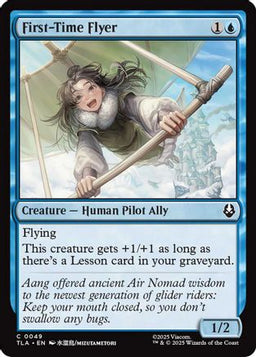 First-Time Flyer (TLA-049) - Avatar: The Last Airbender Foil