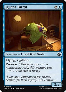 Iguana Parrot (TLA-056) - Avatar: The Last Airbender Foil