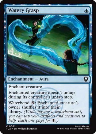 Watery Grasp (TLA-082) - Avatar: The Last Airbender Foil