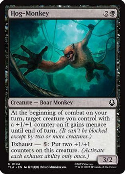 Hog-Monkey (TLA-104) - Avatar: The Last Airbender Foil