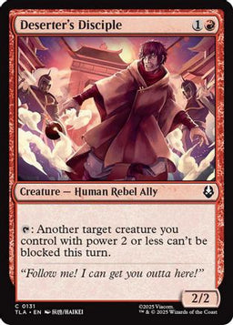 Deserter's Disciple (TLA-131) - Avatar: The Last Airbender Foil