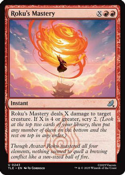 Roku's Mastery (TLE-243) - Avatar: The Last Airbender: Eternal-Legal Foil