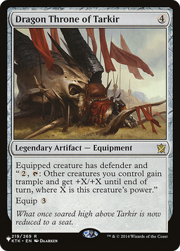 Dragon Throne of Tarkir (LIST-219/269) - The List