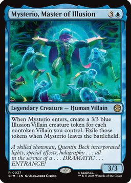 Mysterio, Master of Illusion (SPM-037) - Marvel's Spider-Man Foil