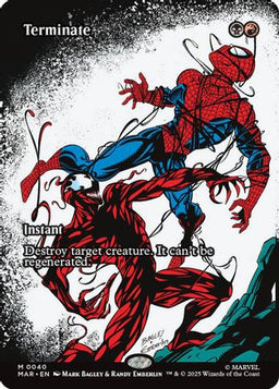 Terminate (Borderless) (MAR-040) - Marvel Eternal-Legal Foil