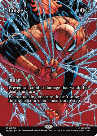 Tangle (Borderless) (MAR-038) - Marvel Eternal-Legal Foil
