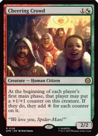 Cheering Crowd (SPM-126) - Marvel's Spider-Man