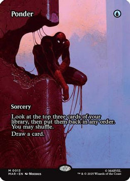 Ponder (Borderless) (MAR-013) - Marvel Eternal-Legal Foil