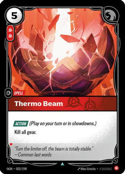 Thermo Beam (022/298) - Origins Foil