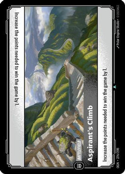 Aspirant's Climb (276/298) - Origins