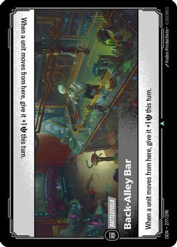 Back-Alley Bar (277/298) - Origins