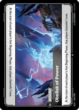 Obelisk of Power (284/298) - Origins
