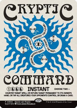 Cryptic Command (Rainbow Foil) (SLD-905) - Secret Lair Drop Series Foil