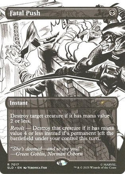 Fatal Push (7017) (SLD-7017) - Secret Lair Drop Series