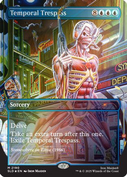 Temporal Trespass (Rainbow Foil) (SLD-2190) - Secret Lair Drop Series Foil