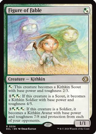 Figure of Fable (ECL-224) - Lorwyn Eclipsed Foil