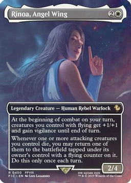 Rinoa, Angel Wing (Borderless) (FIC-450) - Commander: FINAL FANTASY