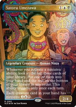 Satoru Umezawa (Rainbow Foil) (SLD-2283) - Secret Lair Drop Series Foil