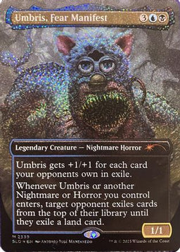 Umbris, Fear Manifest (Confetti Foil) (SLD-2339) - Secret Lair Drop Series Foil