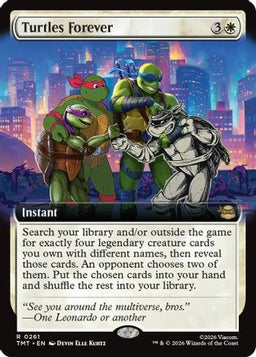 Turtles Forever (Extended Art) (TMT-261) - Teenage Mutant Ninja Turtles Foil