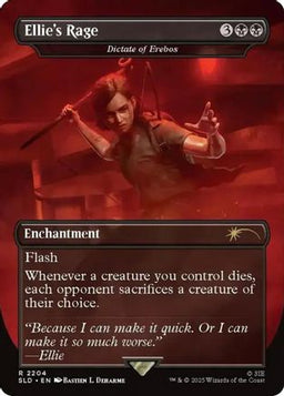 Ellie's Rage - Dictate of Erebos (SLD-2204) - Secret Lair Drop Series
