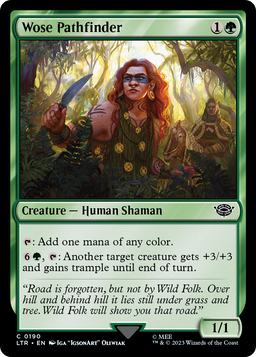 Wose Pathfinder (LTR-190) - The Lord of the Rings: Tales of Middle-earth Foil
