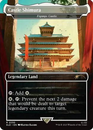 Castle Shimura - Eiganjo Castle (SLD-2230) - Secret Lair Drop Series