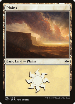 Plains (176) (FRF-176) - Fate Reforged Foil