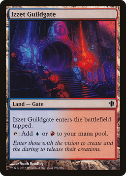 Izzet Guildgate (C13-297) - Commander 2013