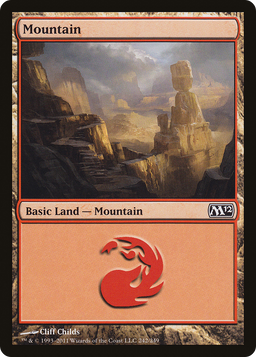 Mountain (242) (M12-242) - Magic 2012