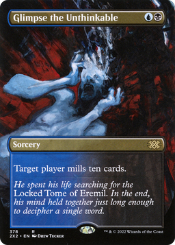 Glimpse the Unthinkable (Borderless) (2X2-378) - Double Masters 2022