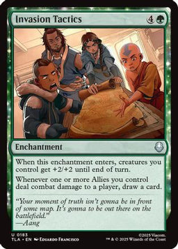 Invasion Tactics (TLA-183) - Avatar: The Last Airbender Foil
