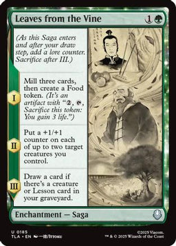 Leaves from the Vine (TLA-185) - Avatar: The Last Airbender