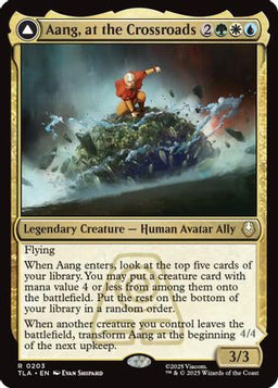 Aang, at the Crossroads (TLA-203) - Avatar: The Last Airbender Foil