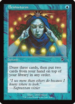 Brainstorm (2148) (Retro Frame) (SLD-2148) - Secret Lair Drop Series
