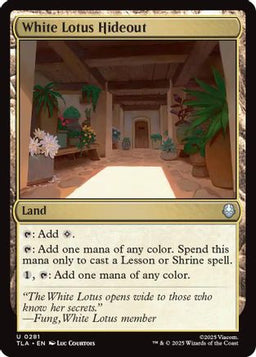 White Lotus Hideout (TLA-281) - Avatar: The Last Airbender